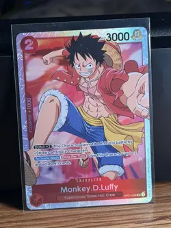 Monkey.D.Luffy OP01-024 - One Piece TCG - SR Near-Mint Super Rare English - Image 1