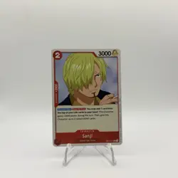 ONE PIECE ENGLISH CARD GAME CARTE Sanji OP01-013 R EN TCG MINT - Image 1