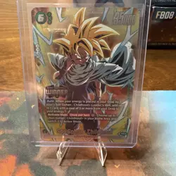 Son Gohan Childhood FP-054 Tournament Pack Winner Promo Dragon Ball Card English - Image 2