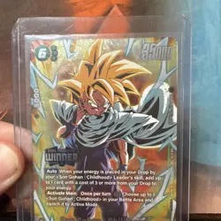 Son Gohan Childhood FP-054 Tournament Pack Winner Promo Dragon Ball Card English - Image 3