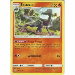 POKEMON CARD SALAZZLE 31/214 NO 758 TOXIC LIZARD POKEMON TCG CCG - Image 1