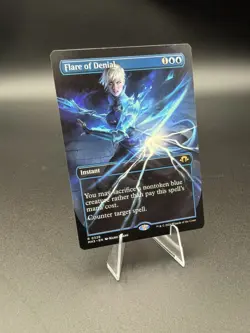 MTG; Flare of Denial; Borderless; 326; Modern Horizons 3 NM; Unplayed - Image 1