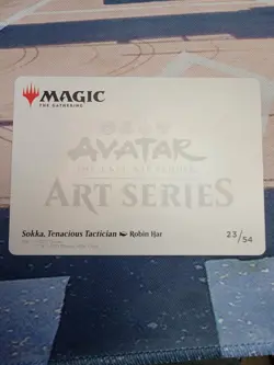 Sokka, Tenacious Tactician - MTG Avatar: The Last Airbender - Art Series 23/54 - Image 2