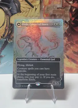 Eirdu, Carrier of Dawn (Borderless) Lorwyn Eclipsed Foil - Image 1