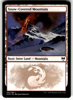 Snow-Covered Mountain (282) Kaldheim Regular MTG - Image 1