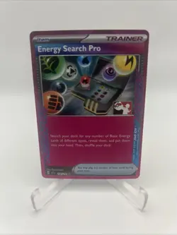 176/191 Energy Search Pro Prize Pack Series 8 Stamped Play Pokemon TCG Ace Spec - Image 1