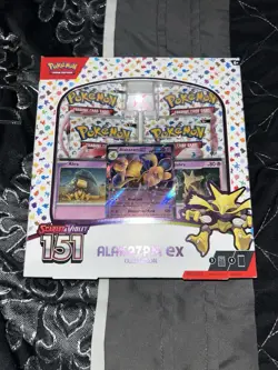 Pokemon TCG: Scarlet & Violet—151 Collection—Alakazam ex NEW SEALED - Image 1