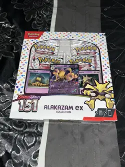 Pokemon TCG: Scarlet & Violet—151 Collection—Alakazam ex NEW SEALED - Image 2