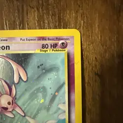 Pokemon Espeon Holo Rare 1/75 Neo Discovery 2001 TCG - Image 3