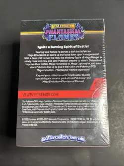 Pokemon Mega Evolution Phantasmal Flames Booster Bundle Sealed - Image 2