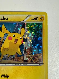 Pokemon TCG Pikachu Mcdonalds Promos 6/12 Confetti Holo Promo 2015 - Image 3