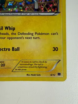 Pokemon TCG Pikachu Mcdonalds Promos 6/12 Confetti Holo Promo 2015 - Image 5