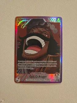 Gol.D.Roger OP13-003 Alt Art Leader One Piece TCG - Carrying On His Will English - Image 1