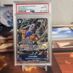 2023 One Piece Crocodile Treasure Cruise Winner Volume 5 #003 PSA 10 - Image 1