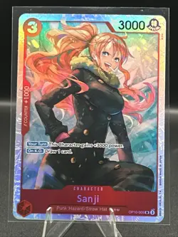 One Piece Royal Blood Sanji OP10-005 SR English - Image 1