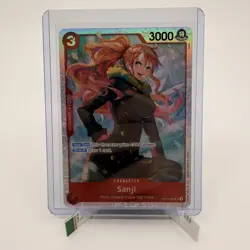 Sanji OP10-005 SR Foil Near Mint English Royal Blood One Piece TCG - Image 1