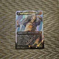 Kuja, Genome Sorcerer (Borderless Surge Foil) MTG Final Fantasy (NM) - Image 1