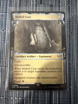 Mithril Coat - Showcase Scrolls - PACK FRESH - NM - Lord Of The Rings - MTG - Image 1