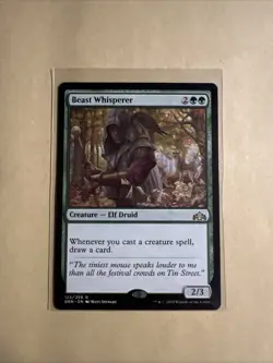 MTG Beast Whisperer GRN 123 R NM Regular - Image 1