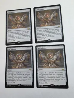4x Sol Talisman - Modern Horizons 2 - MH2 - Near Mint - MTG - Image 1