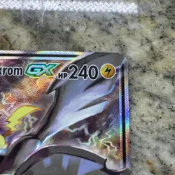 Pokemon TCG Pikachu And Zekrom GX Promo SM168 Tag Team Full Art Holo SM168 MP ⭐ - Image 4