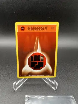 Pokemon TCG Fighting Energy 1st Edition Base Set Shadowless 97/102 - Image 1