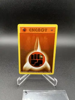 Pokemon TCG Fighting Energy 1st Edition Base Set Shadowless 97/102 - Image 1