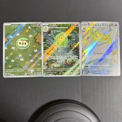 Solosis Duosion Reuniclus Pokemon Card full art perfect set lot Japanese - Image 1