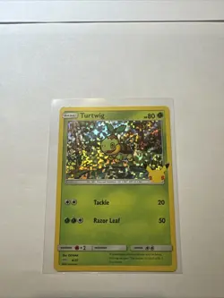Turtwig 4/25 2021 McDonald's 25th Anniversary Pokemon Card Promo Holo - Nm - Image 1