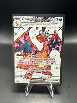Pokemon Card Charizard ex SVP 056 Scarlet & Violet Promo Full Art - Image 1