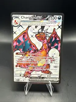 Pokemon Card Charizard ex SVP 056 Scarlet & Violet Promo Full Art - Image 2