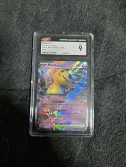 Mimikyu ex Holo Promo CGC 9 Black Star Promos 004 Pokemon TCG Card - Image 1