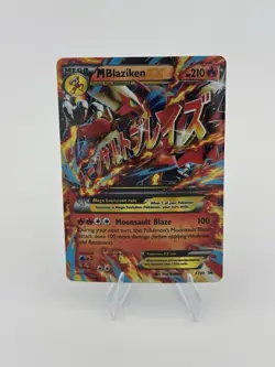M Blaziken EX XY86 Promo Holo Card Light play condition - Image 1