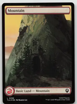 Mountain () L Foil Avatar: The Last Airbender 295 NM - Image 1