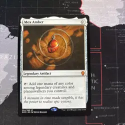 MTG - MOX AMBER - DOMINARIA 224/269 REGULAR - UNPLAYED - Image 1