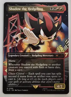 MTG: Magic the Gathering Secret Lair Sonic Hedgehog Friends and Foes Set of 8 NM - Image 3
