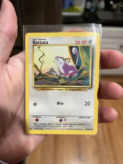 Pokemon Base Set Mixed Bulk Common Cards - Metapod, Abra, … - 1999 TCG - MP-LP - Image 2