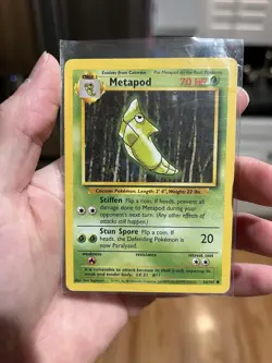 Pokemon Base Set Mixed Bulk Common Cards - Metapod, Abra, … - 1999 TCG - MP-LP - Image 4