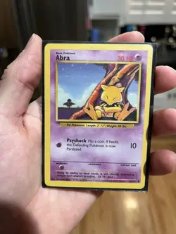 Pokemon Base Set Mixed Bulk Common Cards - Metapod, Abra, … - 1999 TCG - MP-LP - Image 5