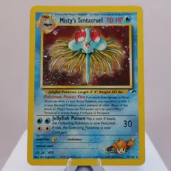 Pokemon TCG - Misty's Tentacruel 10/132 Gym Heroes Holo Rare WOTC 1999 - EXC - Image 2