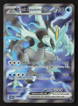 Black Kyurem ex Ultra Rare Holofoil SSP 218/191 NM Pokemon TCG - Image 1