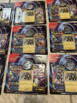 Pokemon, Lot of 11, 2-Pack Blister [Raikou] (3-tab) New Sealed - Image 4