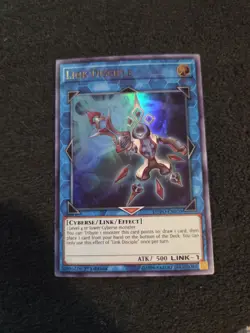 Yugioh! Link Disciple DUPO-EN070 Ultra Rare 1st Edition Near Mint! - Image 1