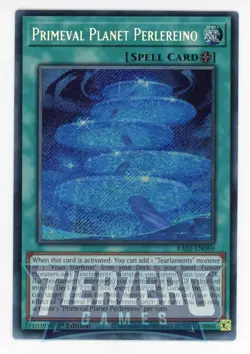 Yugioh RA02-EN069 - Primeval Planet Perlereino - Secret Rare - Image 1