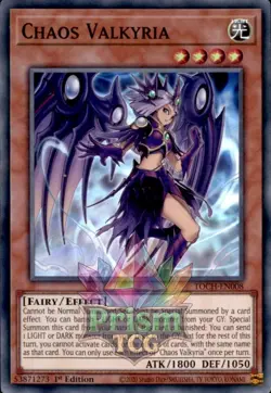 Chaos Valkyria Super Rare #TOCH-EN008 Yugioh Super Rare - Image 1