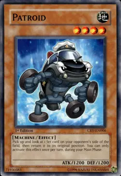 Patroid - 1st Edition CRV-EN006 - NM - YuGiOh - Image 1