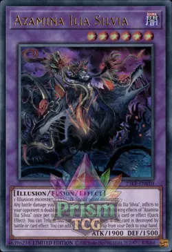 Azamina Ilia Silvia ultra rare 25LP-EN010 Yugioh - Image 1