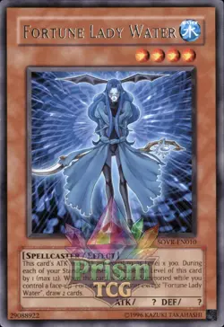 1st ed Fortune Lady Water rare SOVR-EN010 Yugioh - Image 1