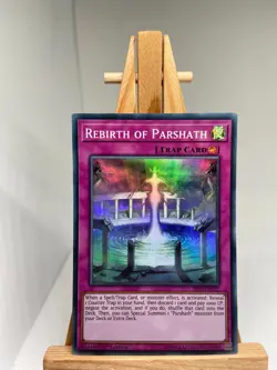 Rebirth Of Parshath - Super Rare 1st Edition SR05-EN031 - NM - YuGiOh - Image 1