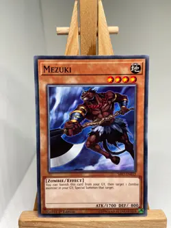 Mezuki - 1st Edition SR07-EN012 - NM - YuGiOh - Image 1